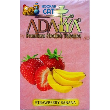 Табак для кальяна Adalya Strawberry Banana (Адалия Клубника Банан) 50г 